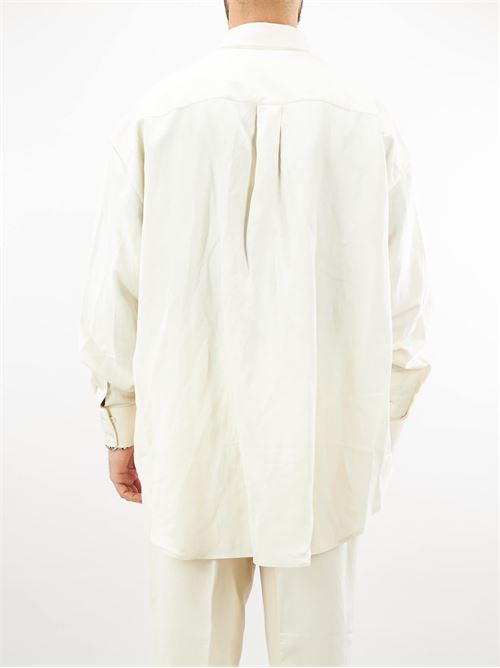 Oversized shirt in linen and viscose Patrizia Pepe PATRIZIA PEPE |  | 5C0322A052W337